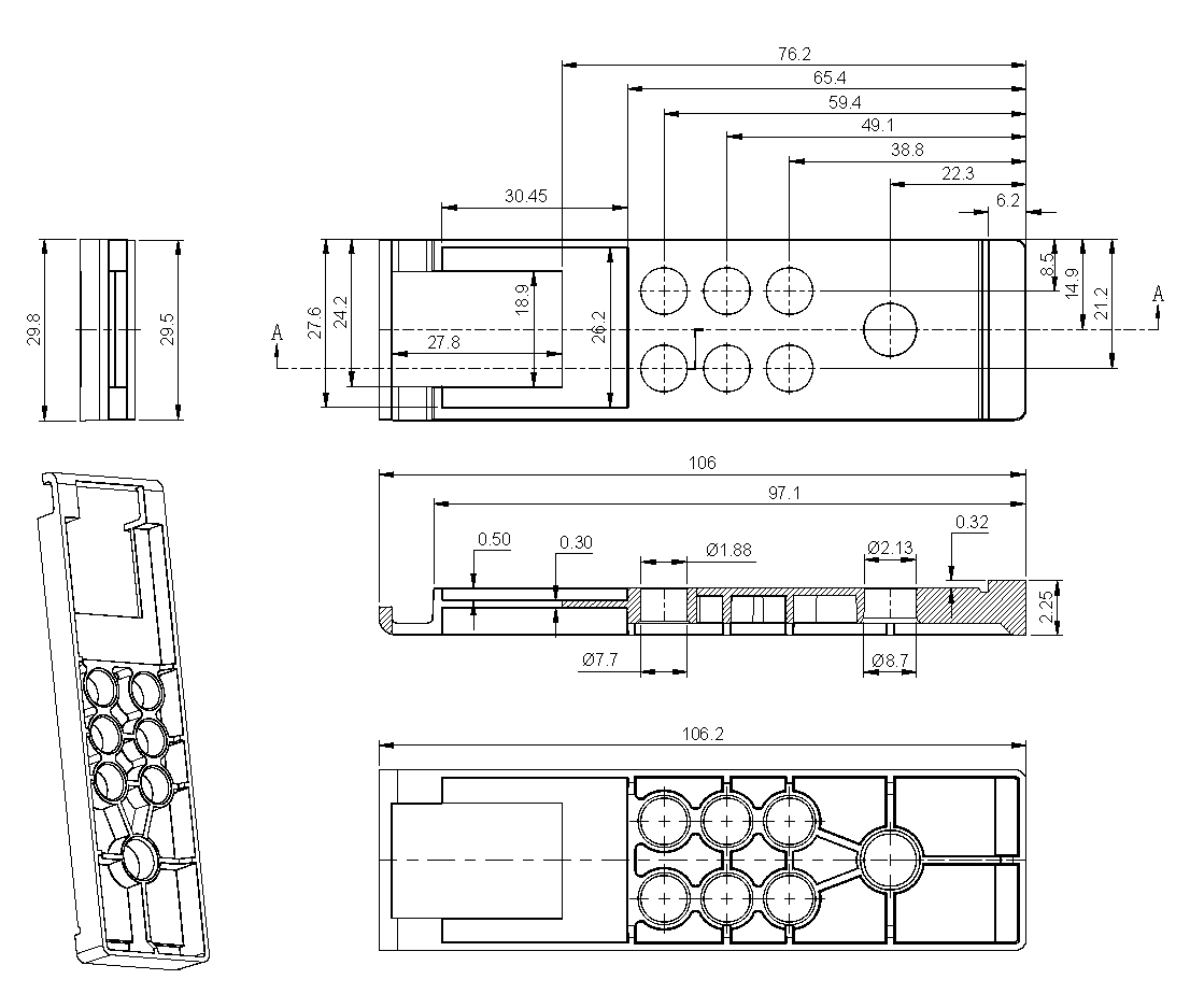 旋鈕|一體化卡塊|旋鈕鋁制|開(kāi)關(guān)|按鍵|PEEK螺絲|PEI螺絲